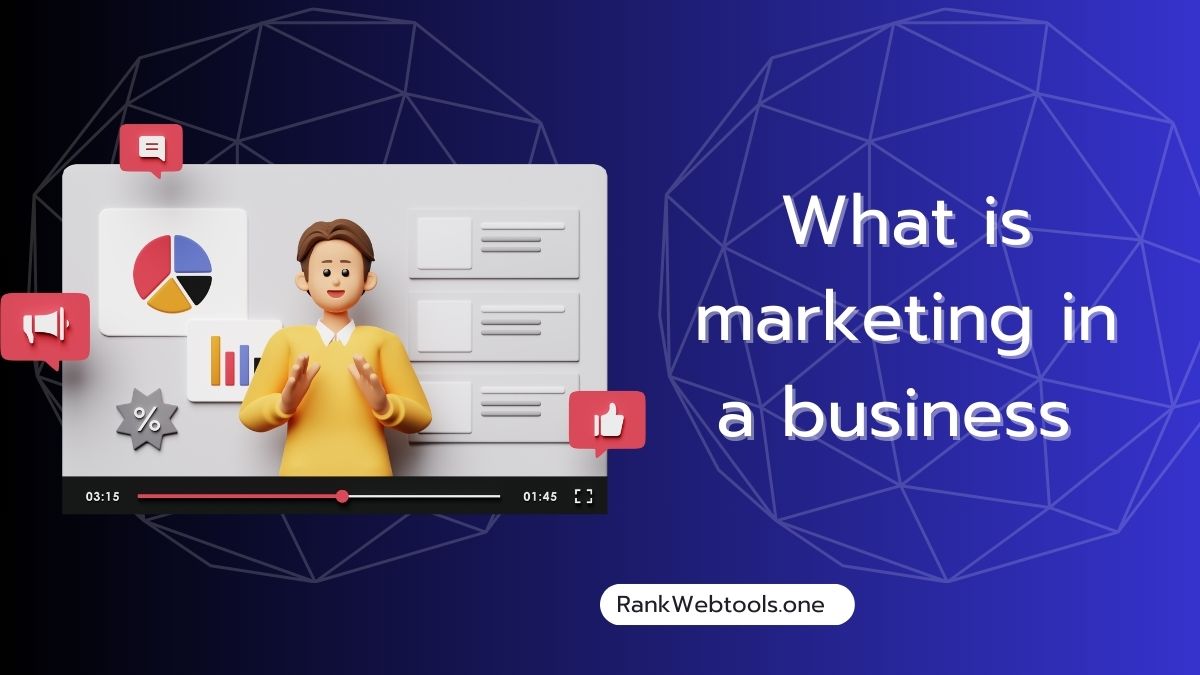 What is marketing in a business